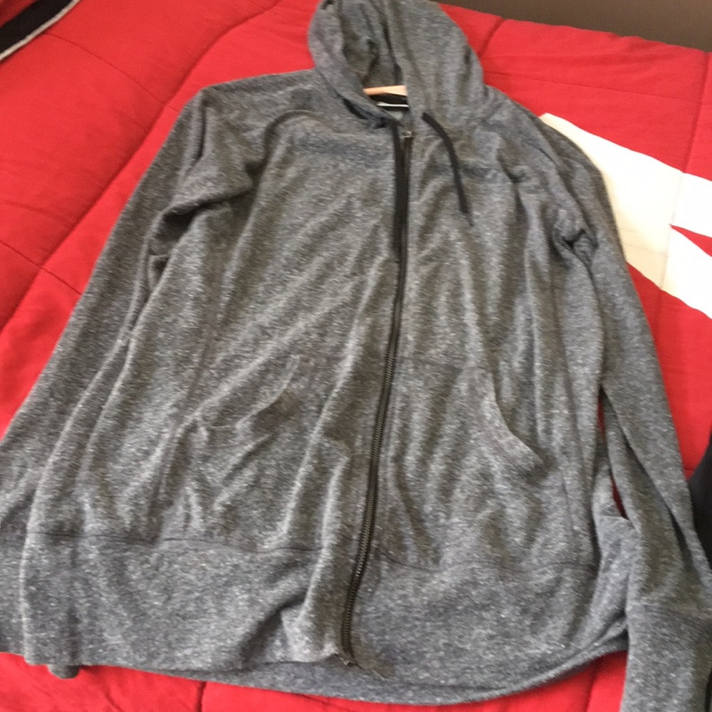 Champion lightweight hoodie.